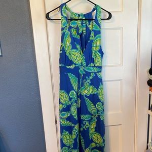 Lilly Pulitzer Silk Maxi Dress